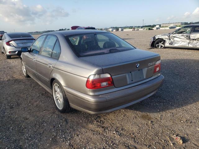Photo 3 from auction – 2002 BMW 540 I AUTO with VIN WBADN63472GN85784