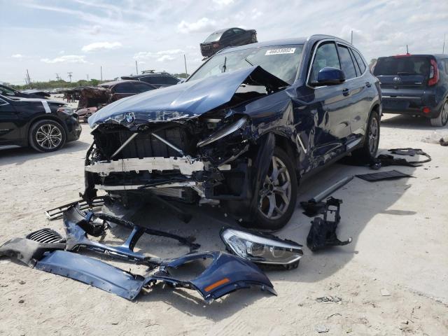 Photo 2 from auction – 2021 BMW X3 SDRIVE3 with VIN 5UXTY3C08M9G18947