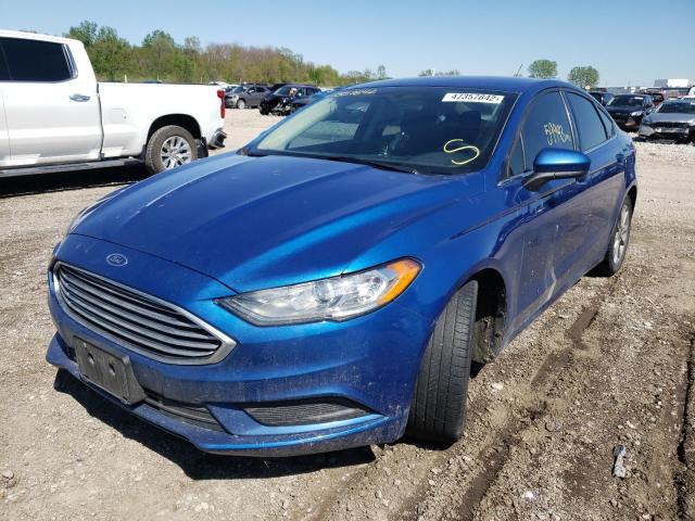 Photo 2 from auction – 2017 FORD FUSION SE with VIN 3FA6P0HD1HR407629