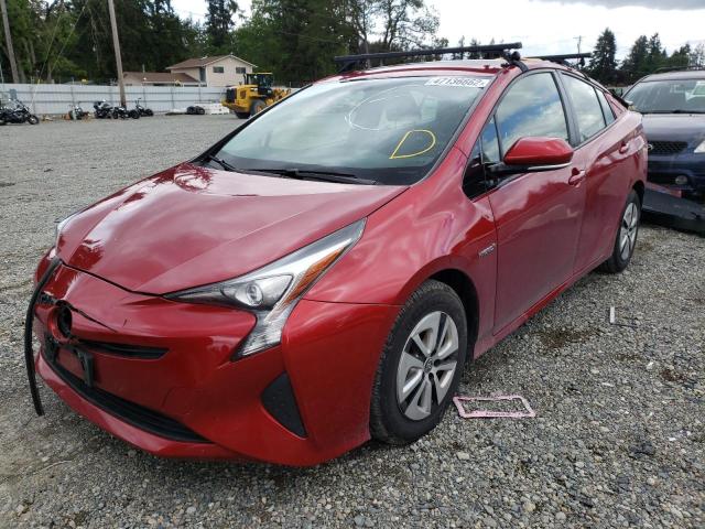 Photo 2 from auction – 2016 TOYOTA PRIUS with VIN JTDKARFU8G3516300