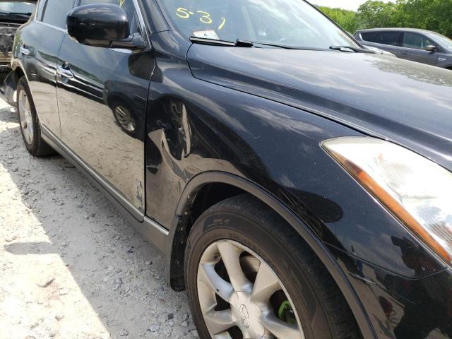 Photo 9 from auction – 2009 INFINITI EX35 BASE with VIN JNKAJ09E89M900617