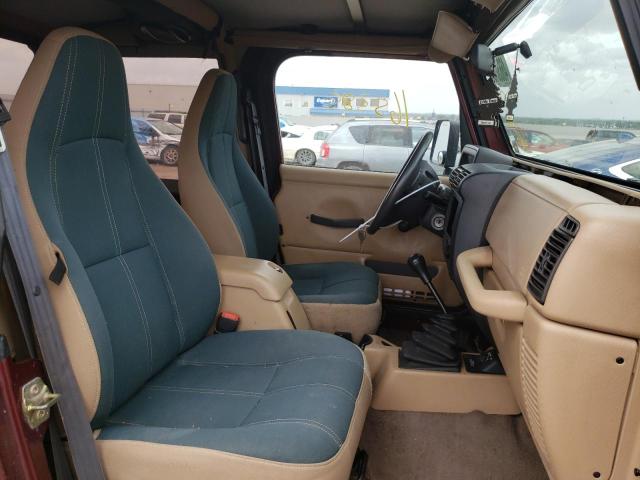 Photo 5 from auction – 2002 JEEP WRANGLER / with VIN 1J4FA59S52P731665