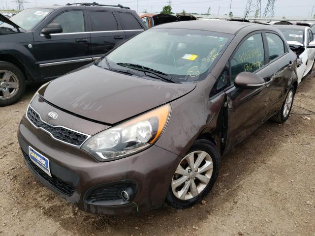 Photo 2 from auction – 2013 KIA RIO EX with VIN KNADN5A33D6255749