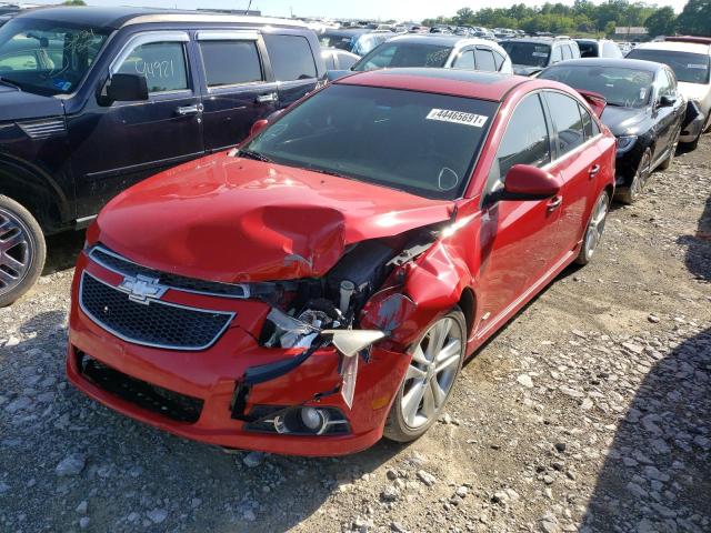 Photo 2 from auction – 2012 CHEVROLET CRUZE LTZ with VIN 1G1PH5SC1C7154152