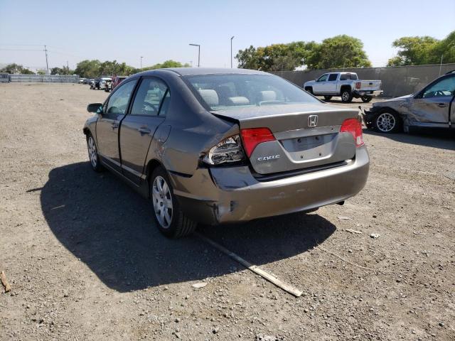 Photo 3 from auction – 2008 HONDA CIVIC LX with VIN 2HGFA16558H312940