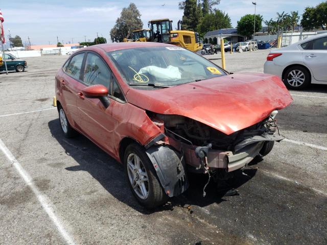 FORD FIESTA SE 2018 with VIN 3FADP4BJ9JM142913 - Photo from auction