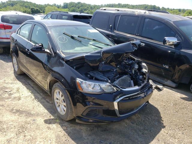 CHEVROLET SONIC LT 2017 with VIN 1G1JD5SH3H4100907 - Photo from auction