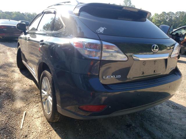 Photo 3 from auction – 2010 LEXUS RX 450 with VIN JTJBC1BA9A2011030