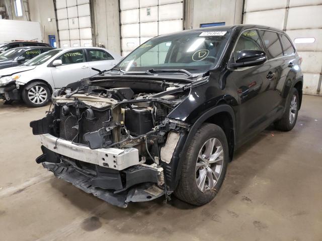 Photo 2 from auction – 2017 TOYOTA HIGHLANDER with VIN 5TDBZRFH1HS405339