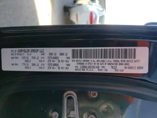 Photo 10 from auction – 2014 RAM 1500 SLT with VIN 1C6RR6LG0ES391436
