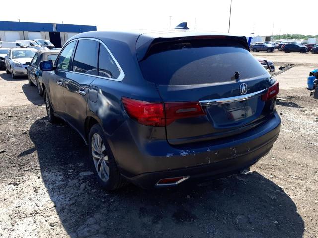 Photo 3 from auction – 2014 ACURA MDX TECHNO with VIN 5FRYD4H68EB028840