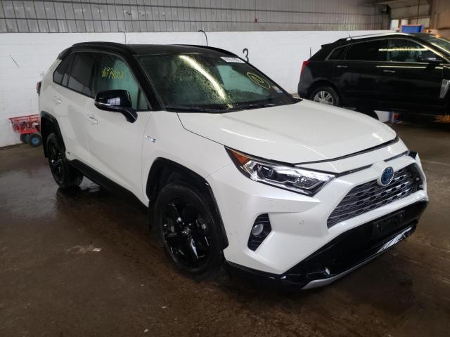 TOYOTA RAV4 XSE 2020 with VIN 4T3EWRFV3LU003423 - Photo from auction