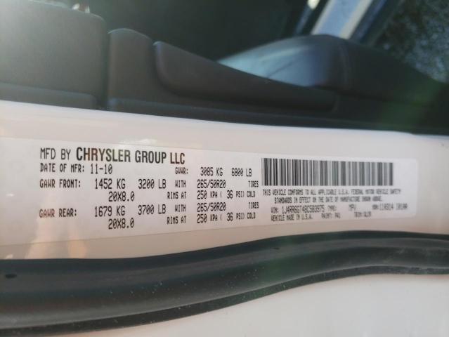 Photo 10 from auction – 2011 JEEP GRAND CHER with VIN 1J4RR6GT4BC583975