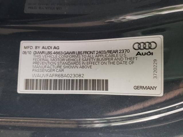Фото 10 с аукциона – 2011 AUDI A5 PRESTIG с VIN WAUVFAFR6BA023082