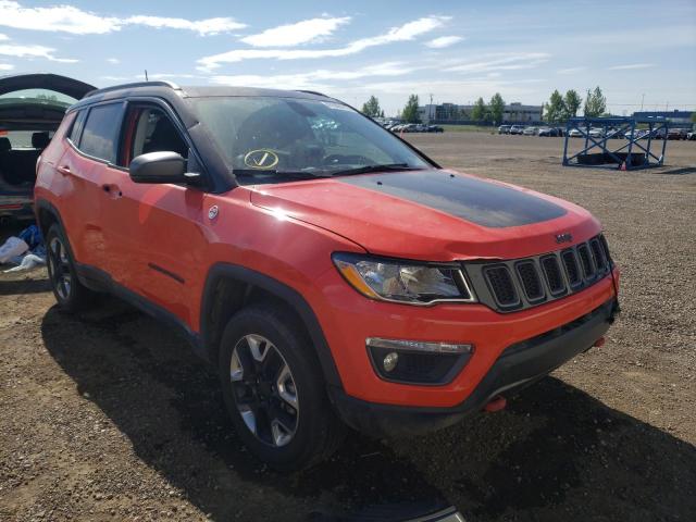 JEEP COMPASS TR 2018 with VIN 3C4NJDDB1JT128371 - Photo from auction
