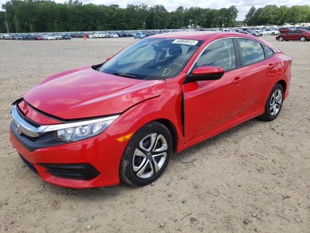 Photo 2 from auction – 2016 HONDA CIVIC LX with VIN 2HGFC2F55GH556702