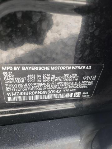 Photo 10 from auction – 2022 MINI COOPER COU with VIN WMZ43BR06N3N60943