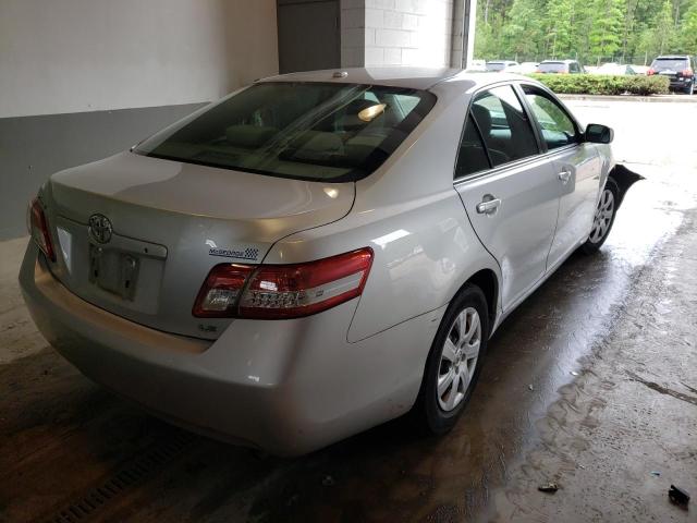 Photo 4 from auction – 2010 TOYOTA CAMRY BASE with VIN 4T1BF3EK7AU060687
