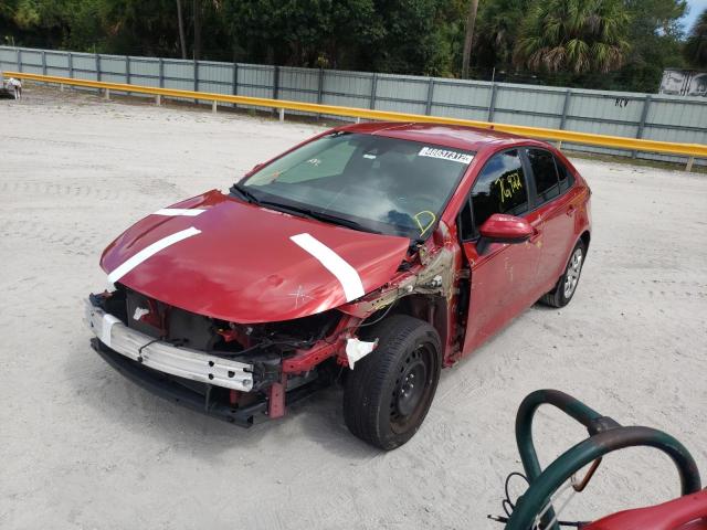 Photo 2 from auction – 2020 TOYOTA COROLLA LE with VIN 5YFEPRAE6LP044496