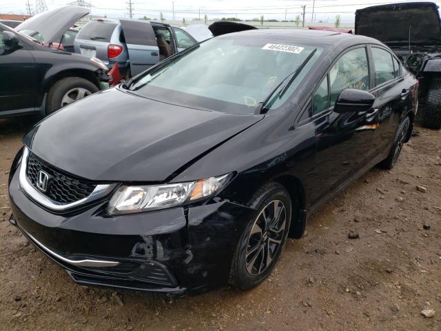 Photo 2 from auction – 2015 HONDA CIVIC EX with VIN 19XFB2F86FE059552