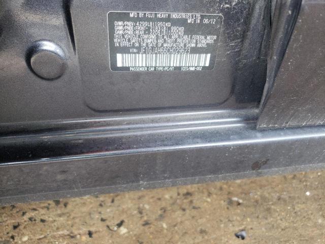 Photo 10 from auction – 2012 SUBARU IMPREZA LI with VIN JF1GJAH66CH029623