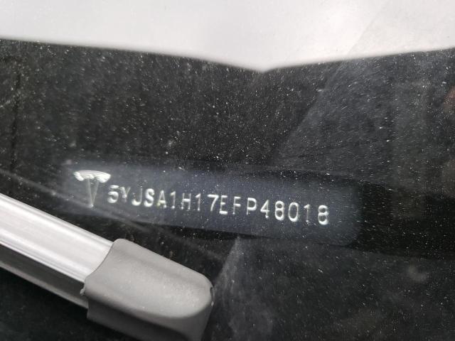Photo 10 from auction – 2014 TESLA MODEL S with VIN 5YJSA1H17EFP48018
