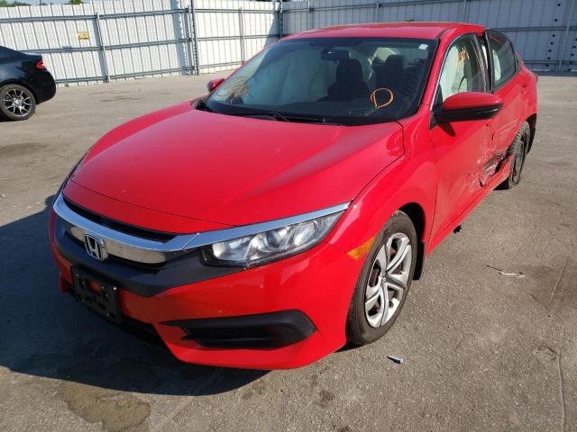 Photo 2 from auction – 2016 HONDA CIVIC LX with VIN 2HGFC2F56GH543733