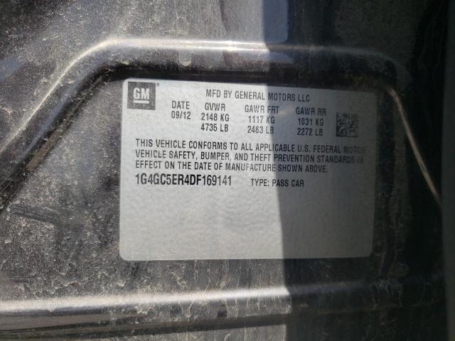 Photo 10 from auction – 2013 BUICK LACROSSE with VIN 1G4GC5ER4DF169141