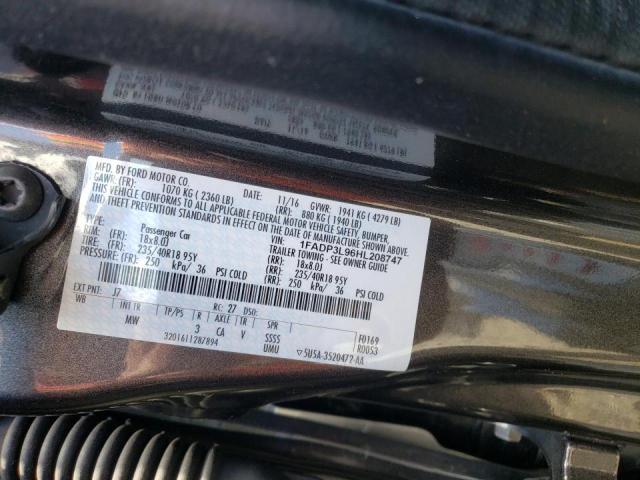 Photo 10 from auction – 2017 FORD FOCUS ST with VIN 1FADP3L96HL208747