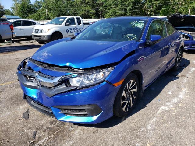 Photo 2 from auction – 2017 HONDA CIVIC LX with VIN 2HGFC4B58HH301156