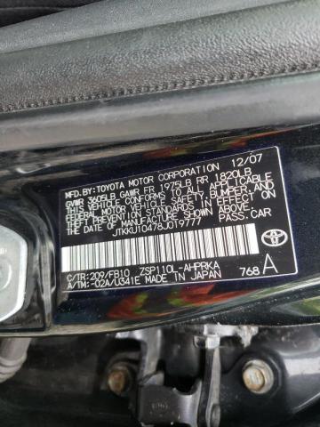 Photo 10 from auction – 2008 TOYOTA SCION XD with VIN JTKKU10478J019777