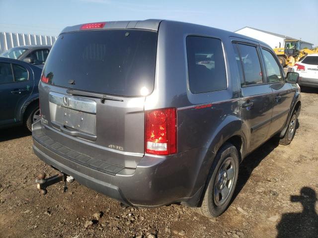 Photo 4 from auction – 2009 HONDA PILOT LX with VIN 5FNYF48219B049172