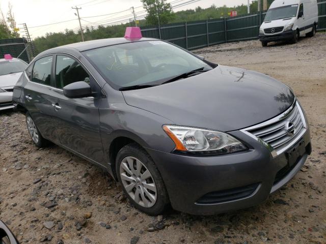 NISSAN SENTRA S 2015 with VIN 3N1AB7AP7FL693652 - Photo from auction