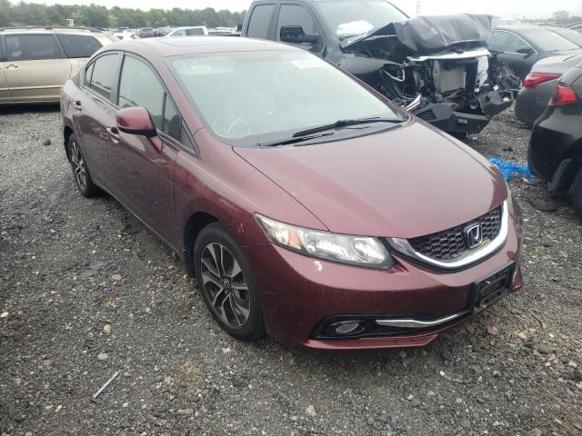 HONDA CIVIC EXL 2013 with VIN 19XFB2F90DE076658 - Photo from auction