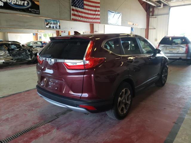 Photo 4 from auction – 2017 HONDA CR-V EX with VIN 7FARW1H58HE046107