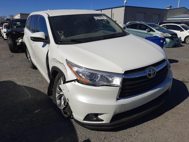 TOYOTA HIGHLANDER 2015 with VIN 5TDBKRFH0FS159546 - Photo from auction