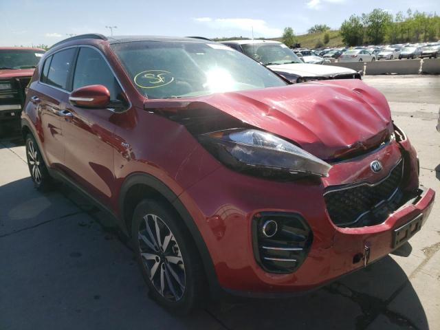 KIA SPORTAGE E 2019 with VIN KNDPNCAC8K7507748 - Photo from auction