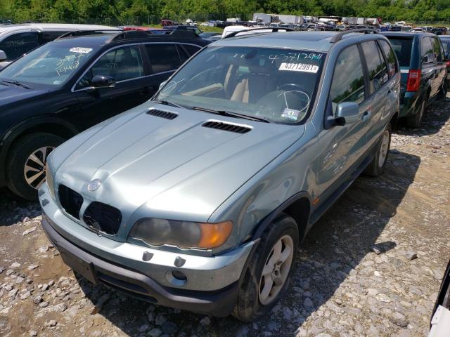 Photo 2 from auction – 2003 BMW X5 with VIN 5UXFA53563LV93148