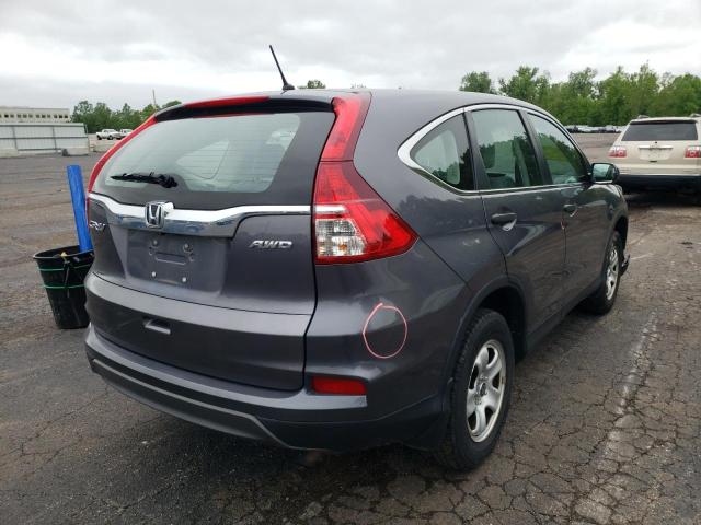 Photo 4 from auction – 2015 HONDA CR-V LX with VIN 5J6RM4H37FL016022