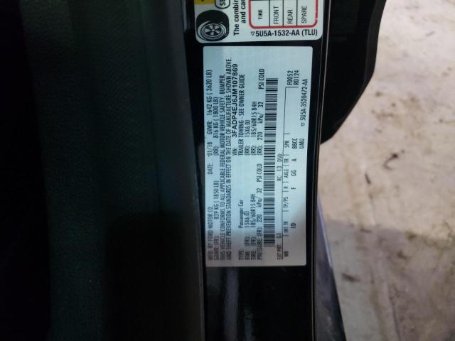 Photo 10 from auction – 2018 FORD FIESTA SE with VIN 3FADP4EJ6JM107869