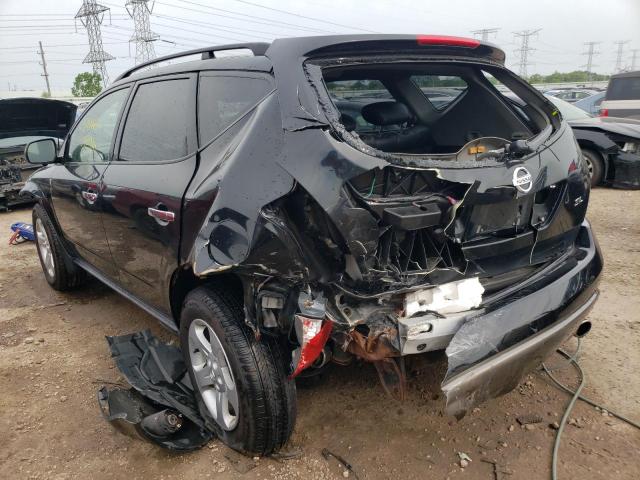 Photo 3 from auction – 2004 NISSAN MURANO with VIN JN8AZ08T24W218005