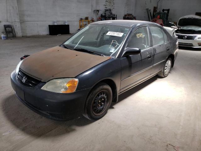 Photo 2 from auction – 2002 HONDA CIVIC LX with VIN 1HGES16552L064336