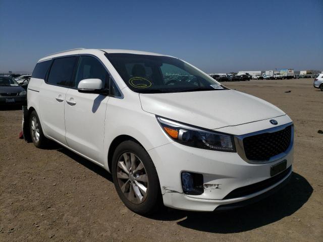KIA SEDONA EX 2015 with VIN KNDMC5C19F6045552 - Photo from auction