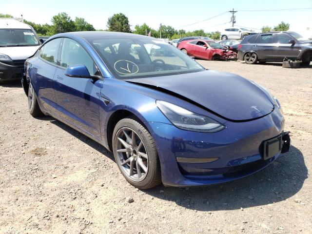 TESLA MODEL 3 2021 with VIN 5YJ3E1EA1MF086349 - Photo from auction