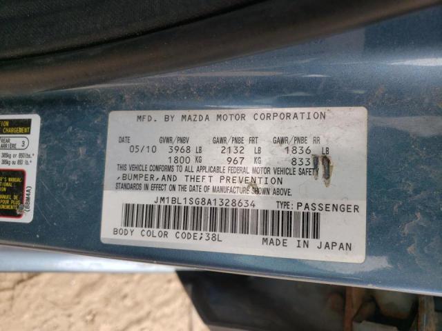 Photo 10 from auction – 2010 MAZDA 3 I with VIN JM1BL1SG8A1328634
