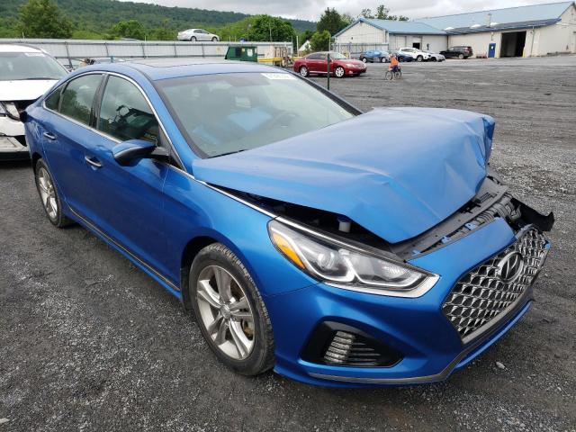 HYUNDAI SONATA LIM 2019 with VIN 5NPE34AF4KH762597 - Photo from auction