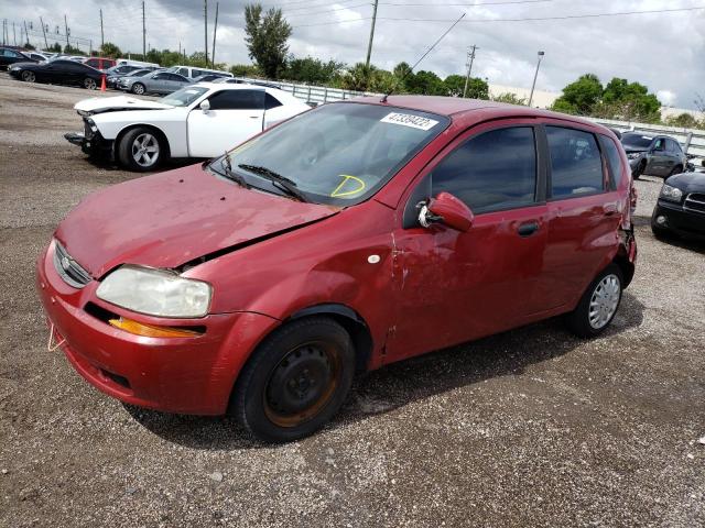 Photo 2 from auction – 2008 CHEVROLET AVEO BASE with VIN KL1TD66628B167175