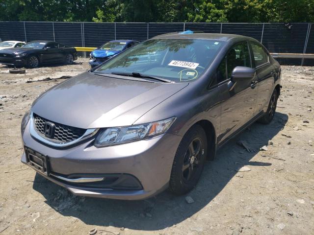 Photo 2 from auction – 2015 HONDA CIVIC SE with VIN 19XFB2F77FE054075