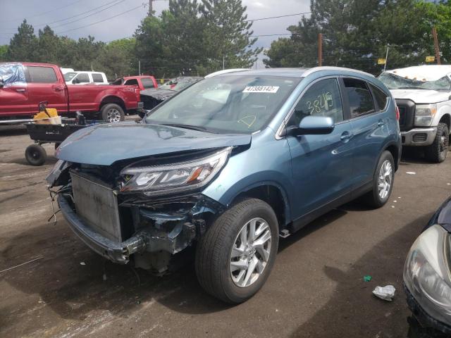 Photo 2 from auction – 2016 HONDA CR-V EXL with VIN 5J6RM4H77GL065709