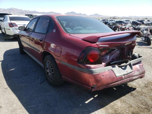 Photo 3 from auction – 2005 CHEVROLET IMPALA with VIN 2G1WF52E859223410